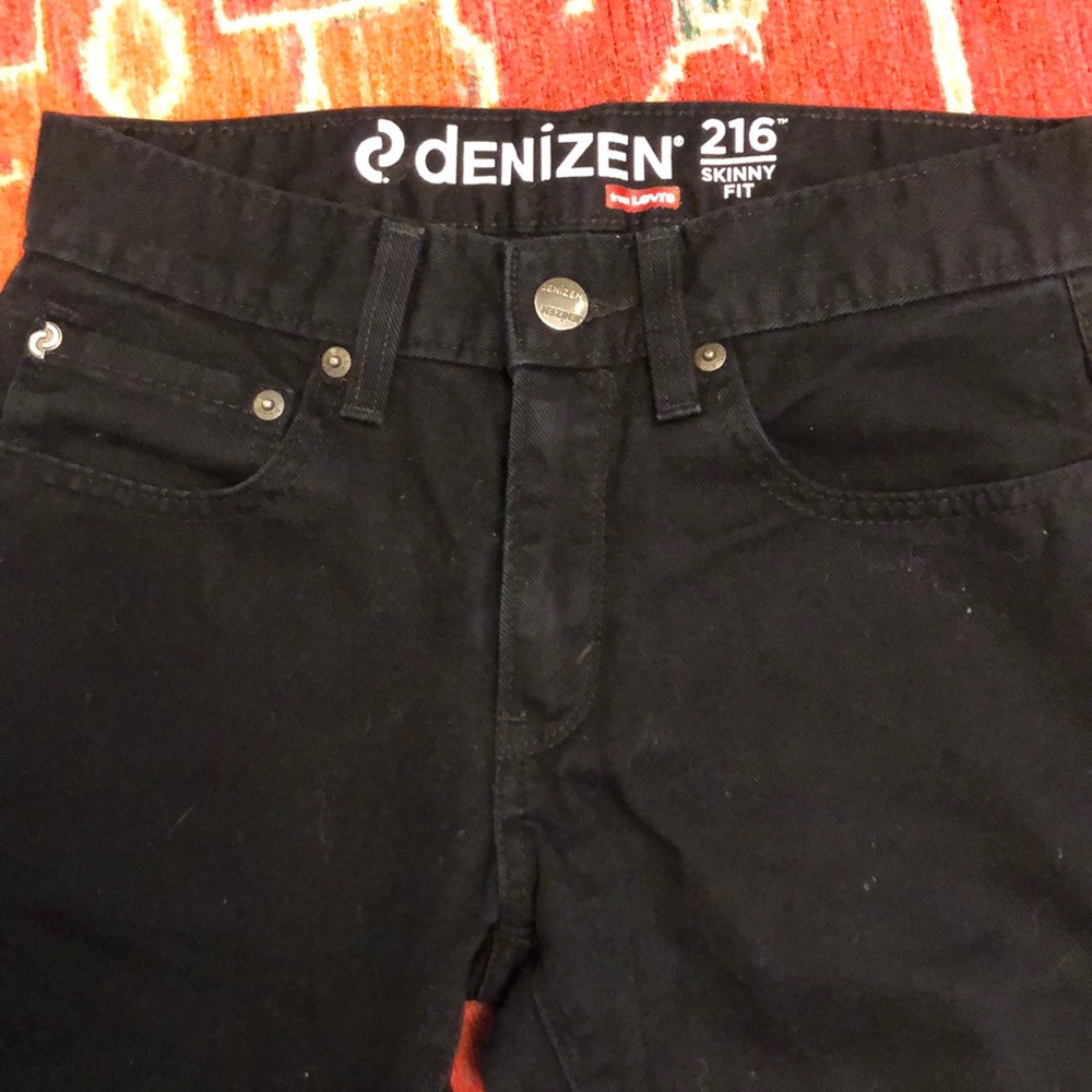 Denizen for Levi’s Boys Skinny Fit black jeans 12